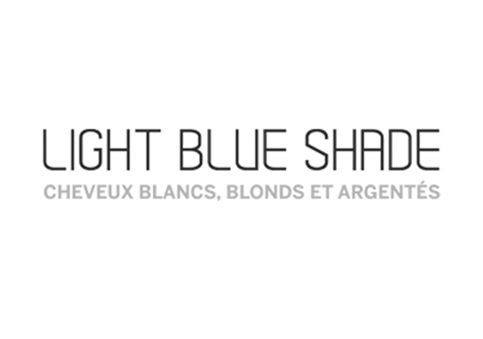 Light Blue Shade - cheveux blancs, blonds ou argentés